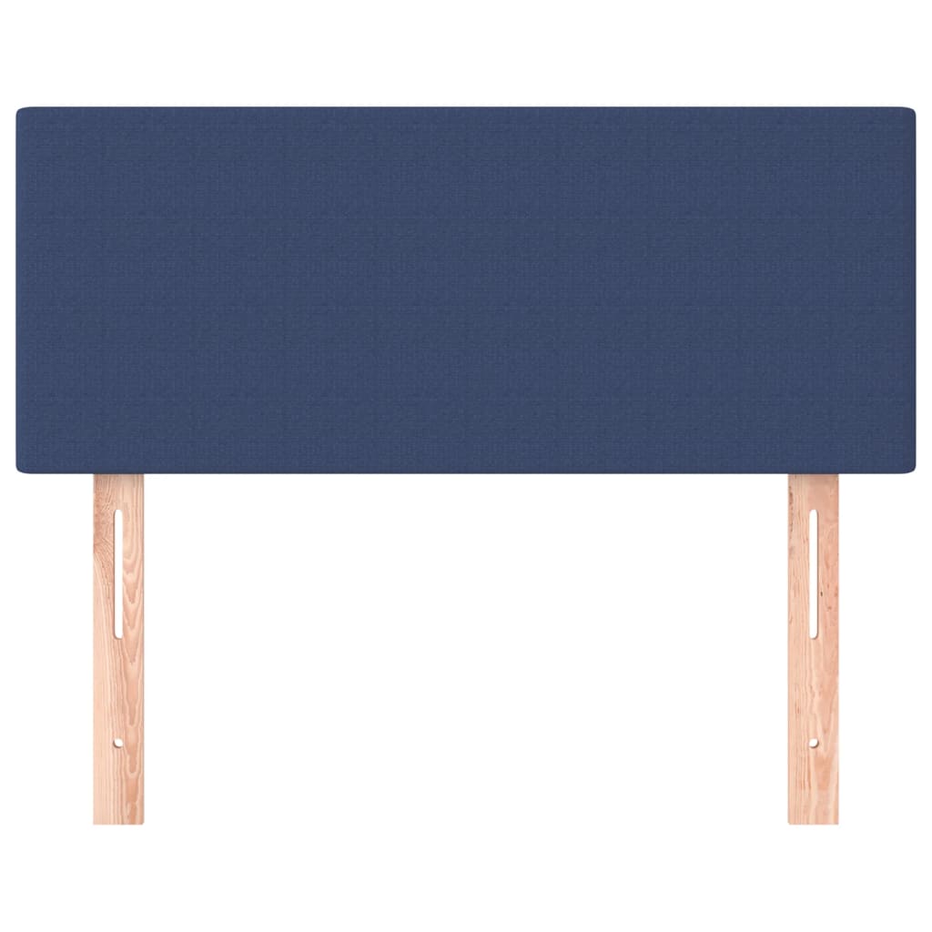 Kopfteil Blau 80x5x78/88 cm Stoff - Pazzar.ch
