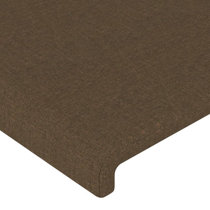 Kopfteil Dunkelbraun 90x5x78/88 cm Stoff - Pazzar.ch