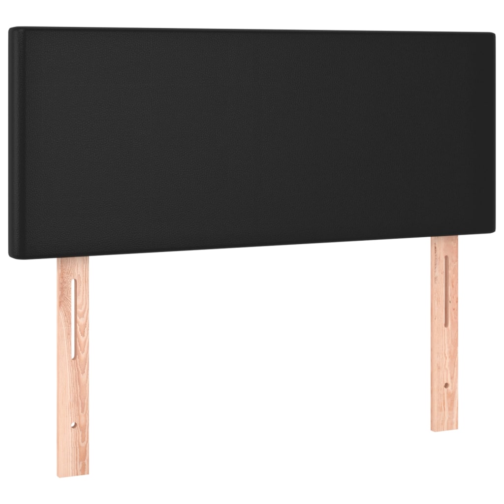 Kopfteil Schwarz 90x5x78/88 cm Kunstleder - Pazzar.ch