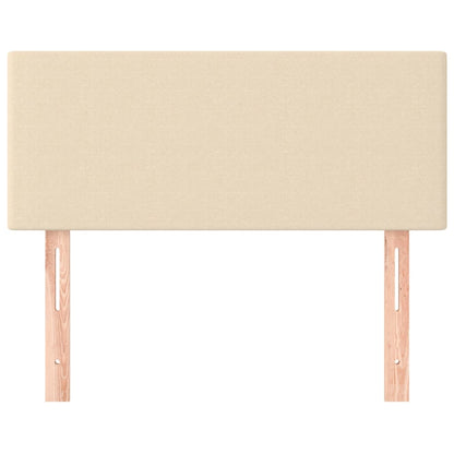 Kopfteil Creme 100x5x78/88 cm Stoff - Pazzar.ch