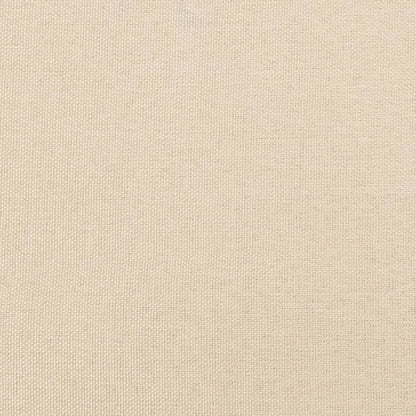 Kopfteil Creme 100x5x78/88 cm Stoff - Pazzar.ch