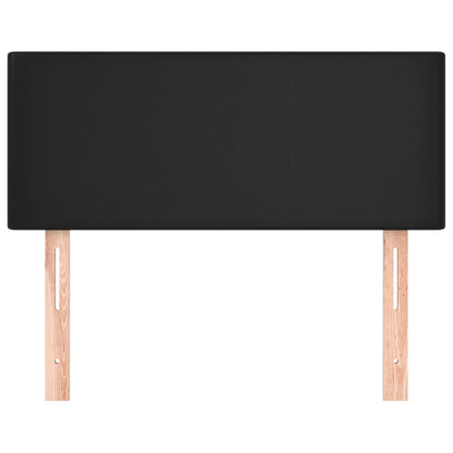Kopfteil Schwarz 100x5x78/88 cm Kunstleder - Pazzar.ch