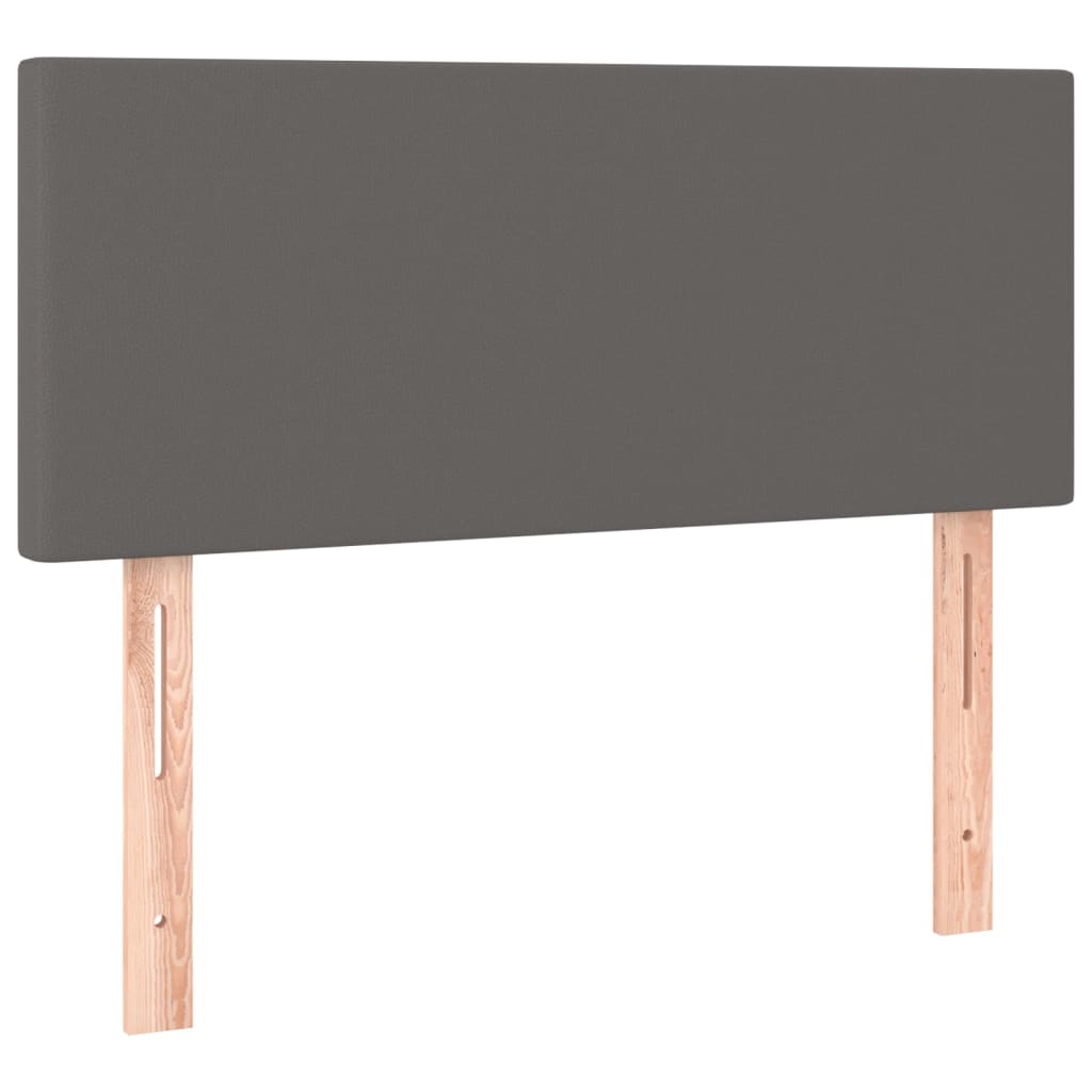 Kopfteil Grau 100x5x78/88 cm Kunstleder - Pazzar.ch
