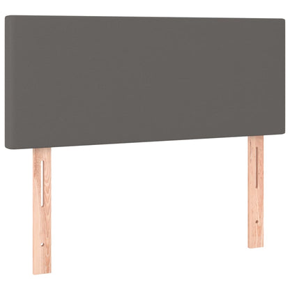 Kopfteil Grau 100x5x78/88 cm Kunstleder - Pazzar.ch