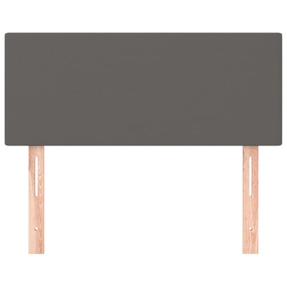 Kopfteil Grau 100x5x78/88 cm Kunstleder - Pazzar.ch