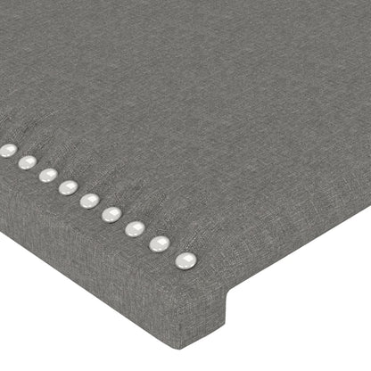 Kopfteil Dunkelgrau 80x5x78/88 cm Stoff - Pazzar.ch