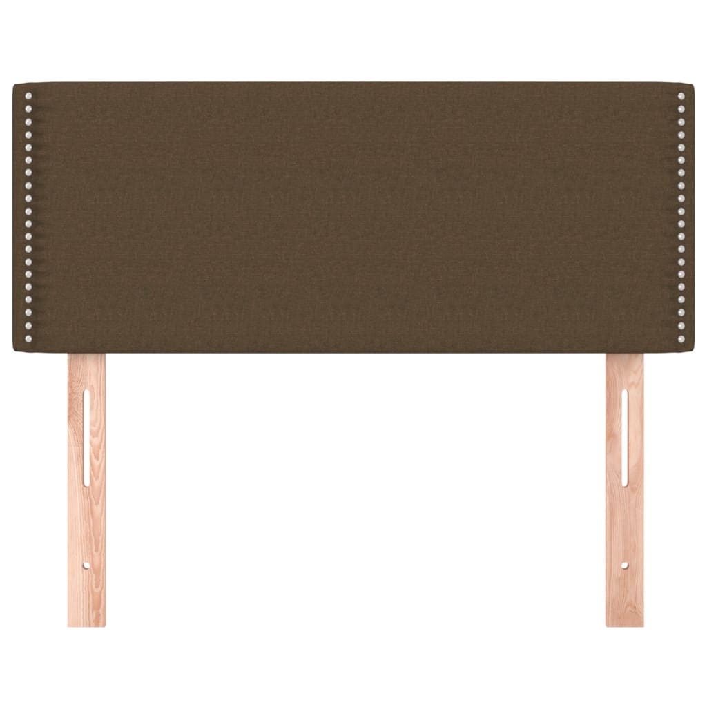 Kopfteil Dunkelbraun 80x5x78/88 cm Stoff - Pazzar.ch