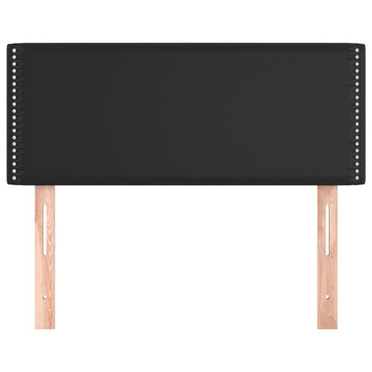 Kopfteil Schwarz 80x5x78/88 cm Kunstleder - Pazzar.ch