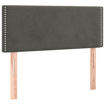 Kopfteil Dunkelgrau 80x5x78/88 cm Samt - Pazzar.ch