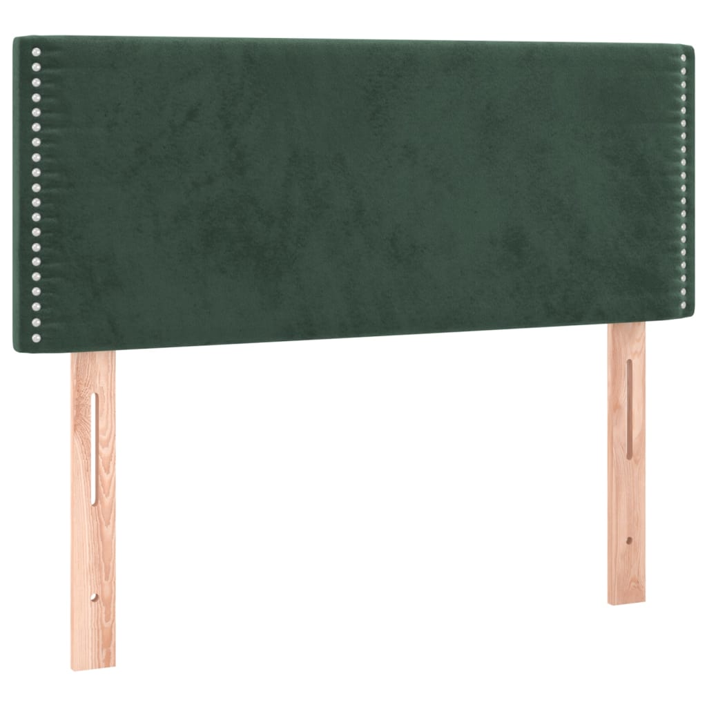 Kopfteil Dunkelgrün 80x5x78/88 cm Samt - Pazzar.ch
