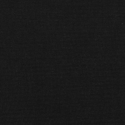 Kopfteil Schwarz 90x5x78/88 cm Stoff - Pazzar.ch
