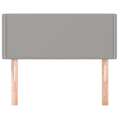 Kopfteil Hellgrau 100x5x78/88 cm Stoff - Pazzar.ch