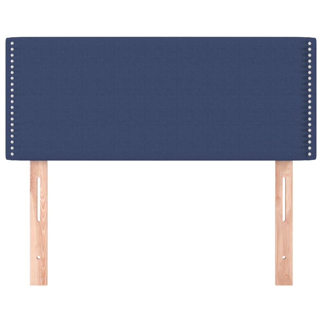 Kopfteil Blau 100x5x78/88 cm Stoff - Pazzar.ch