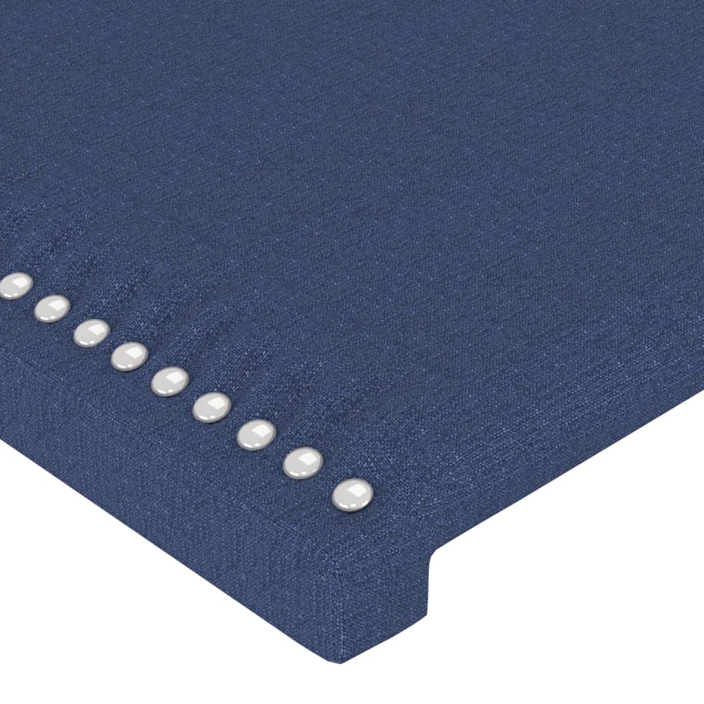 Kopfteil Blau 100x5x78/88 cm Stoff - Pazzar.ch