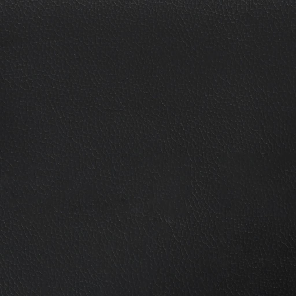 Kopfteile 2 Stk. Schwarz 90x5x78/88 cm Kunstleder - Pazzar.ch