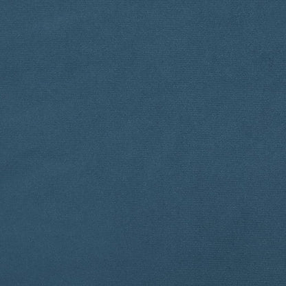 Kopfteile 2 Stk. Dunkelblau 100x5x78/88 cm Samt - Pazzar.ch