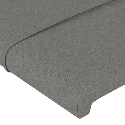 Kopfteil Dunkelgrau 100x5x78/88 cm Stoff - Pazzar.ch