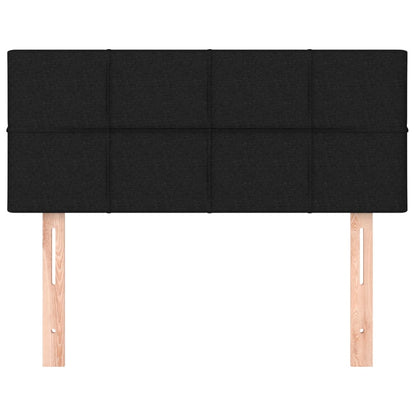 Kopfteil Schwarz 100x5x78/88 cm Stoff - Pazzar.ch