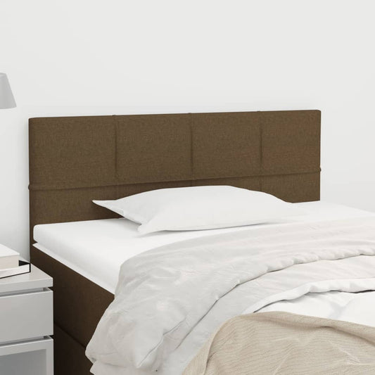 Kopfteil Dunkelbraun 100x5x78/88 cm Stoff - Pazzar.ch