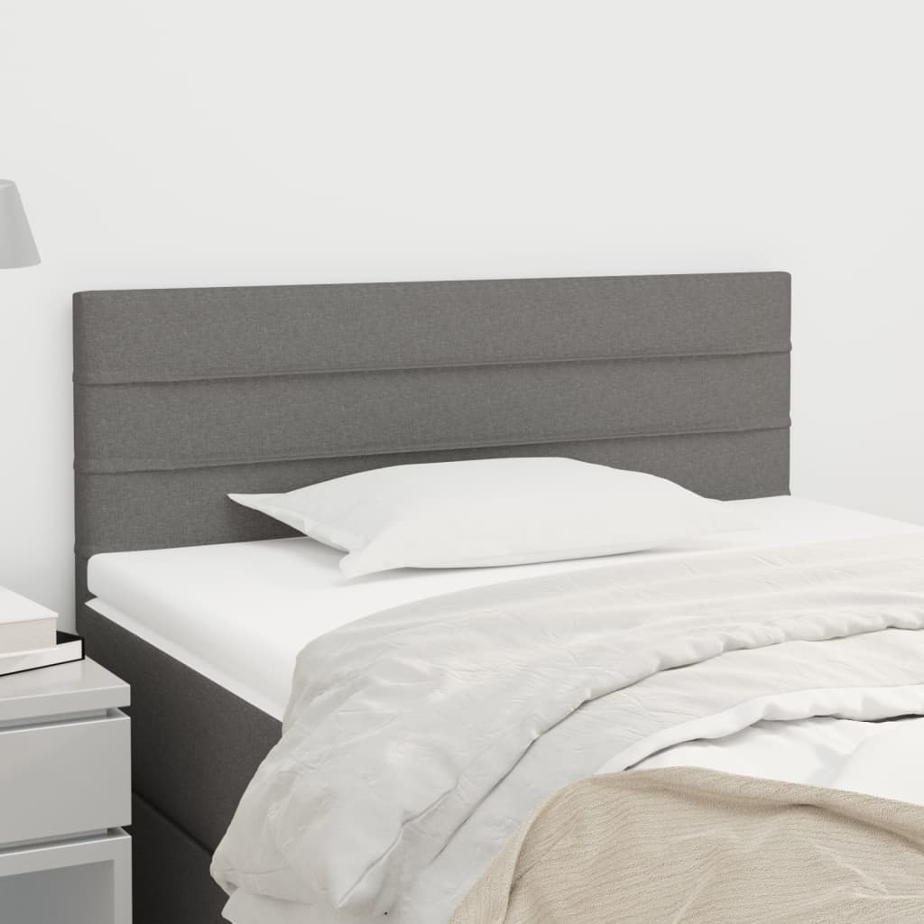 Kopfteil Dunkelgrau 80x5x78/88 cm Stoff - Pazzar.ch