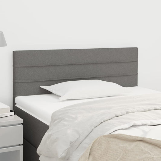 Kopfteil Dunkelgrau 80x5x78/88 cm Stoff - Pazzar.ch