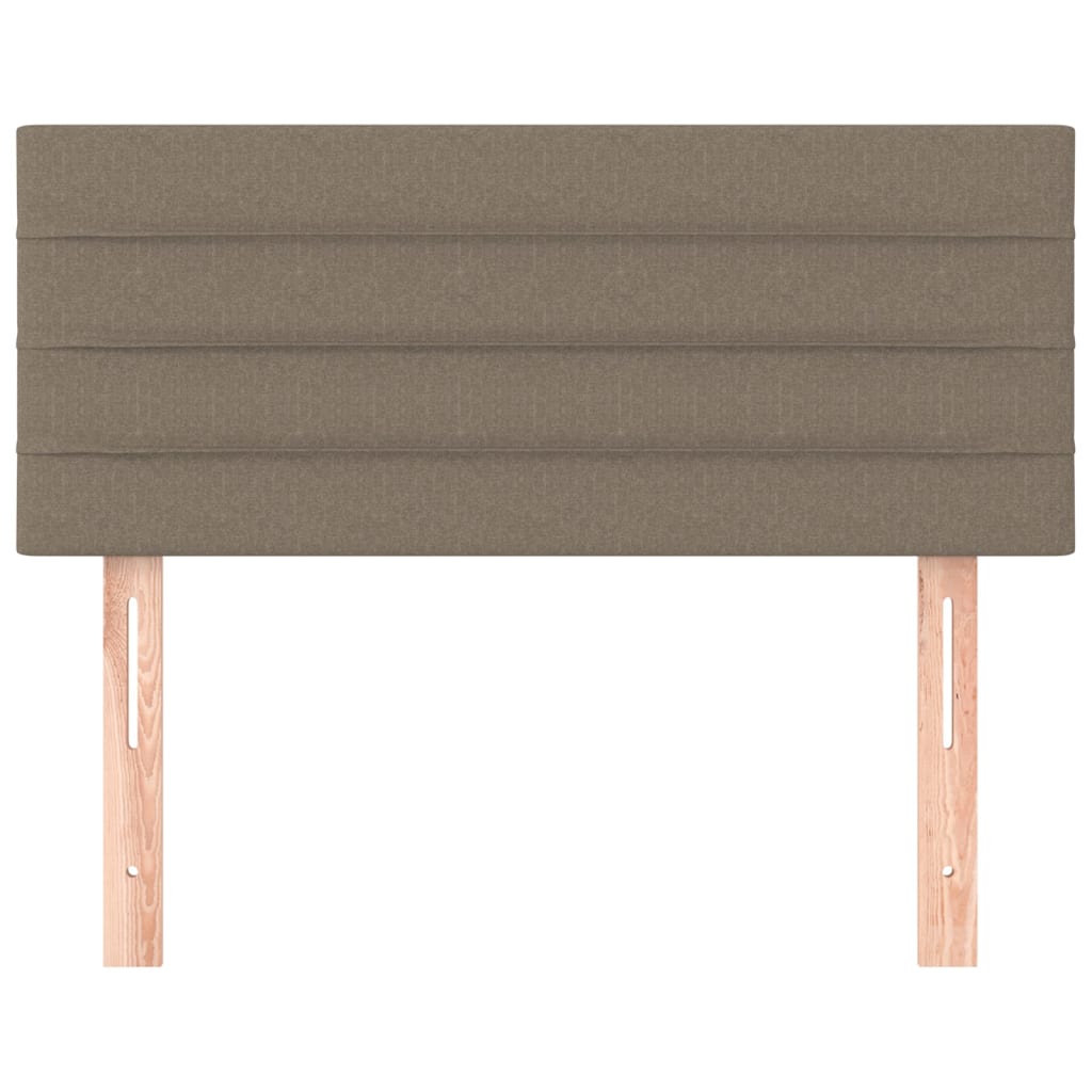 Kopfteil Taupe 80x5x78/88 cm Stoff