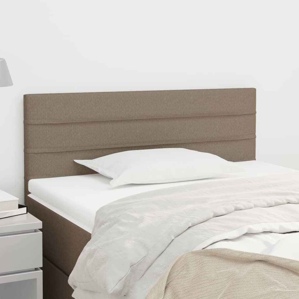 Kopfteil Taupe 80x5x78/88 cm Stoff - Pazzar.ch