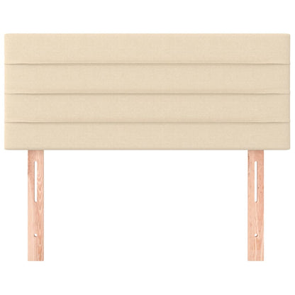 Kopfteil Creme 80x5x78/88 cm Stoff - Pazzar.ch