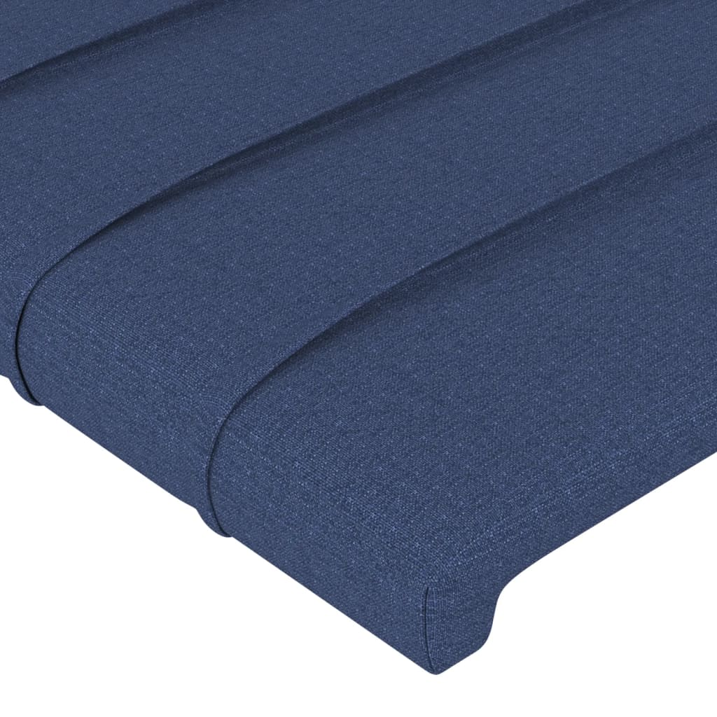 Kopfteil Blau 80x5x78/88 cm Stoff - Pazzar.ch