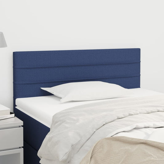 Kopfteil Blau 80x5x78/88 cm Stoff - Pazzar.ch