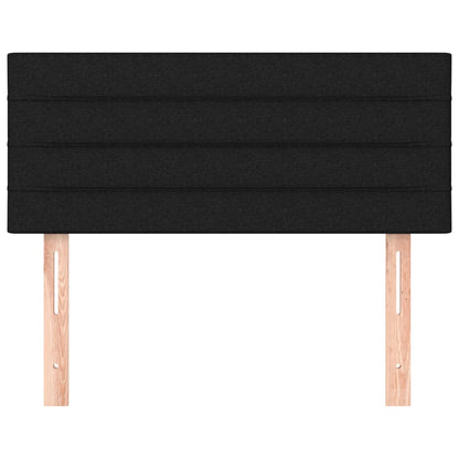 Kopfteil Schwarz 100x5x78/88 cm Stoff - Pazzar.ch