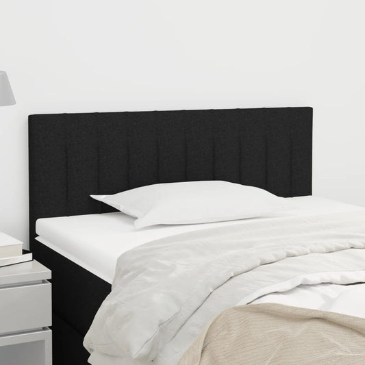 Kopfteil Schwarz 80x5x78/88 cm Stoff - Pazzar.ch