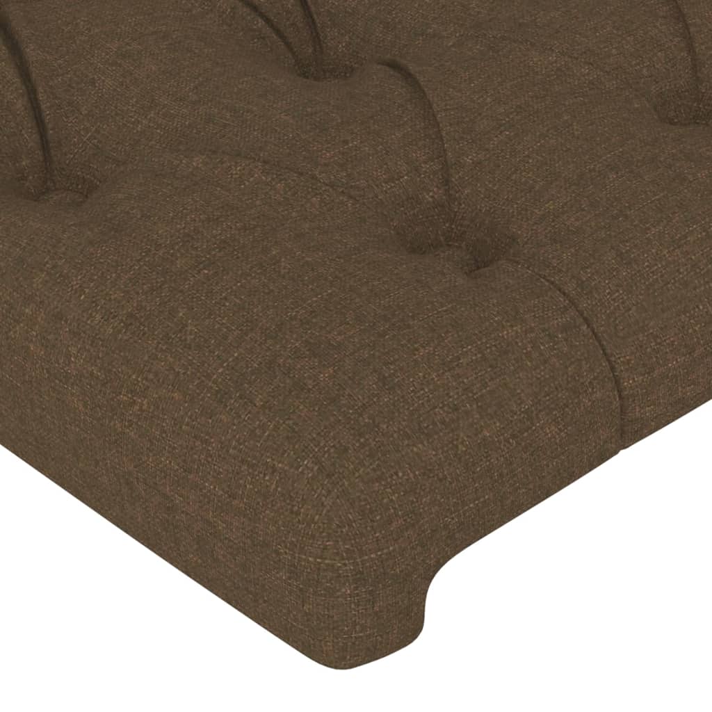 Kopfteil Dunkelbraun 90x7x78/88 cm Stoff - Pazzar.ch
