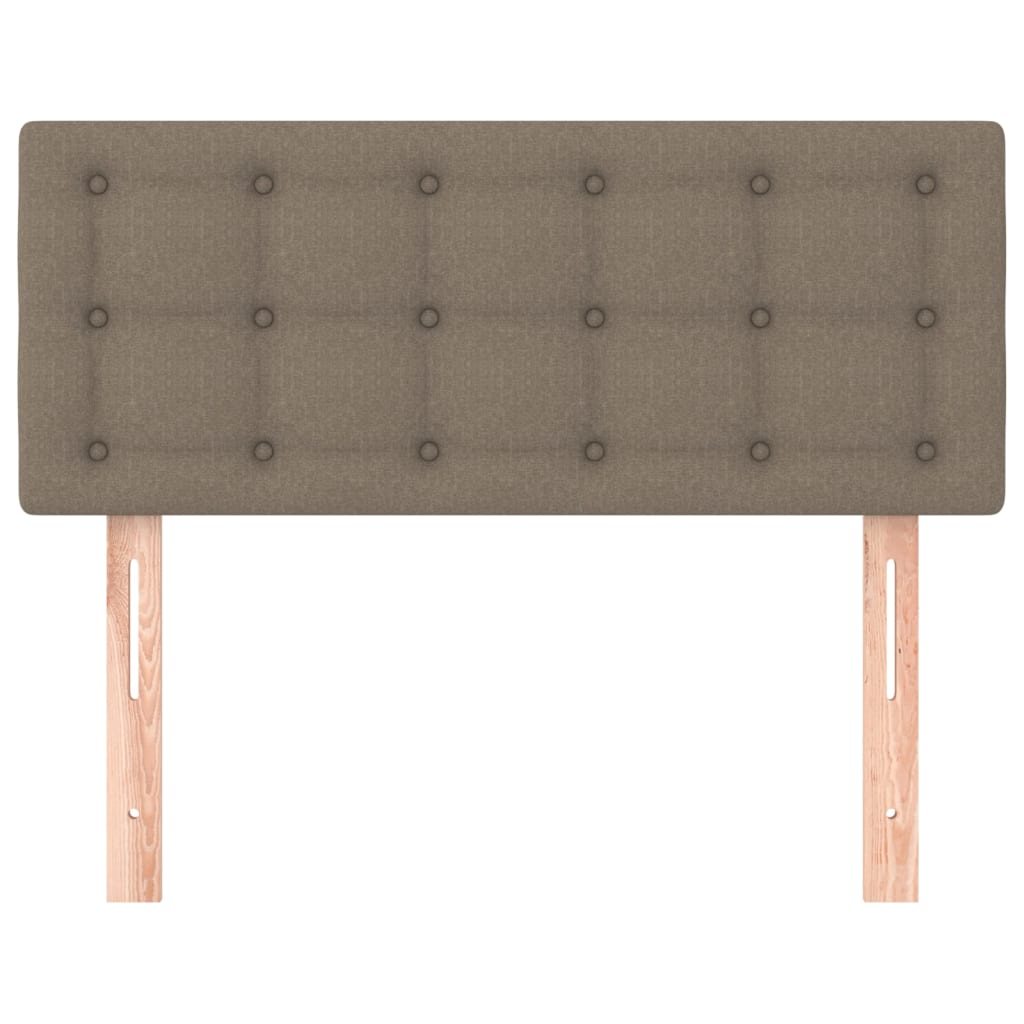 Kopfteil Taupe 80x5x78/88 cm Stoff - Pazzar.ch