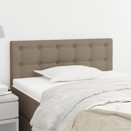 Kopfteil Taupe 80x5x78/88 cm Stoff - Pazzar.ch