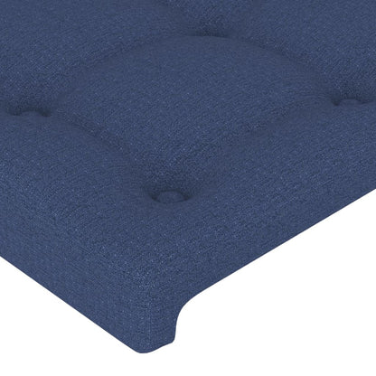 Kopfteil Blau 80x5x78/88 cm Stoff - Pazzar.ch
