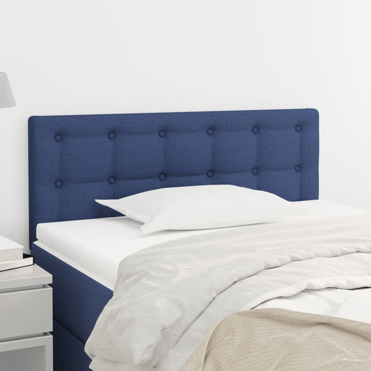 Kopfteil Blau 80x5x78/88 cm Stoff - Pazzar.ch