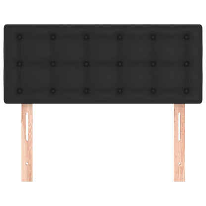 Kopfteil Schwarz 80x5x78/88 cm Kunstleder - Pazzar.ch