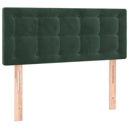 Kopfteil Dunkelgrün 80x5x78/88 cm Samt - Pazzar.ch