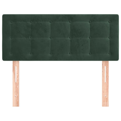 Kopfteil Dunkelgrün 80x5x78/88 cm Samt - Pazzar.ch