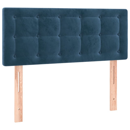 Kopfteil Dunkelblau 80x5x78/88 cm Samt - Pazzar.ch