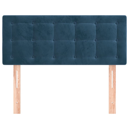 Kopfteil Dunkelblau 80x5x78/88 cm Samt - Pazzar.ch