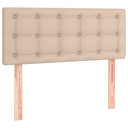 Kopfteil Cappuccino-Braun 100x5x78/88 cm Kunstleder - Pazzar.ch