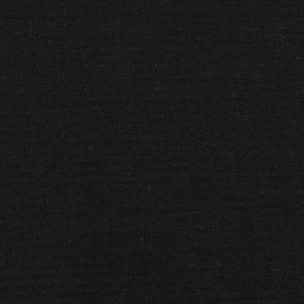 Sitzbank Schwarz 70x30x30 cm Stoff - Pazzar.ch