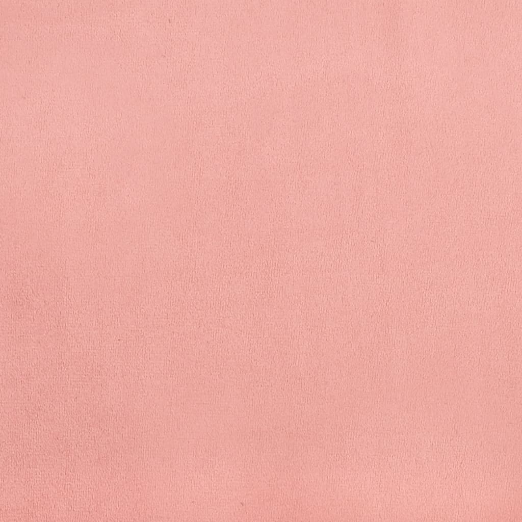 Sitzbank Rosa 70x30x30 cm Samt - Pazzar.ch