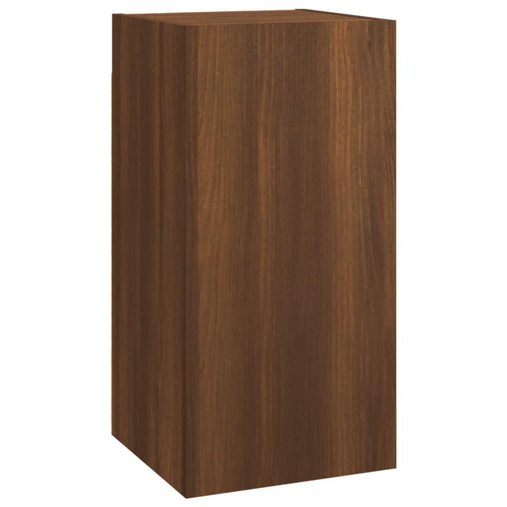 TV-Schränke 7Stk. Braun Eichen-Optik 30,5x30x60cm Holzwerkstoff