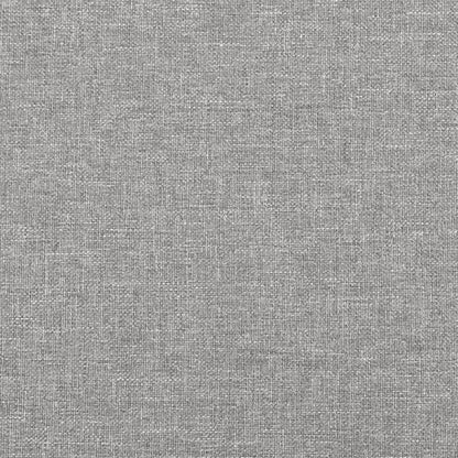Taschenfederkernmatratze Hellgrau 90x190x20 cm Stoff - Pazzar.ch