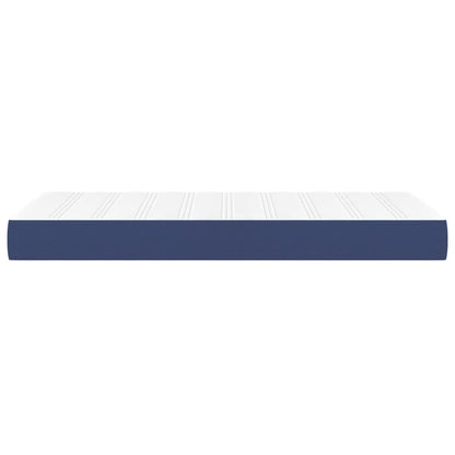 Taschenfederkernmatratze Blau 90x200x20 cm Stoff - Pazzar.ch