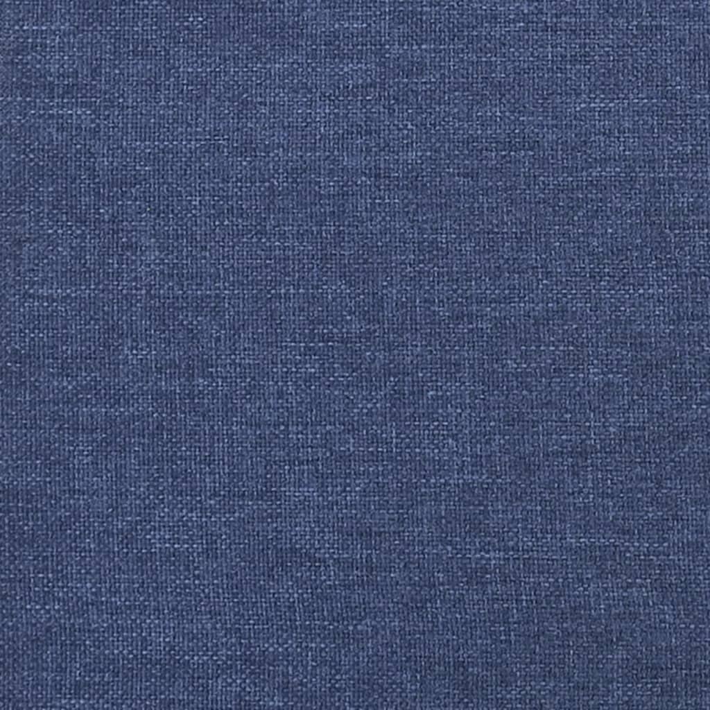 Taschenfederkernmatratze Blau 90x200x20 cm Stoff