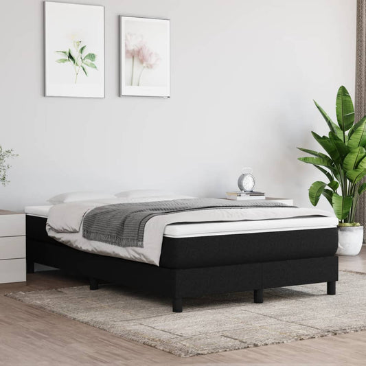 Taschenfederkernmatratze Schwarz 120x200x20 cm Stoff - Pazzar.ch